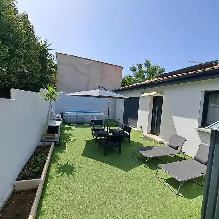 Charmante Maison Avec Piscine Villa Bessan